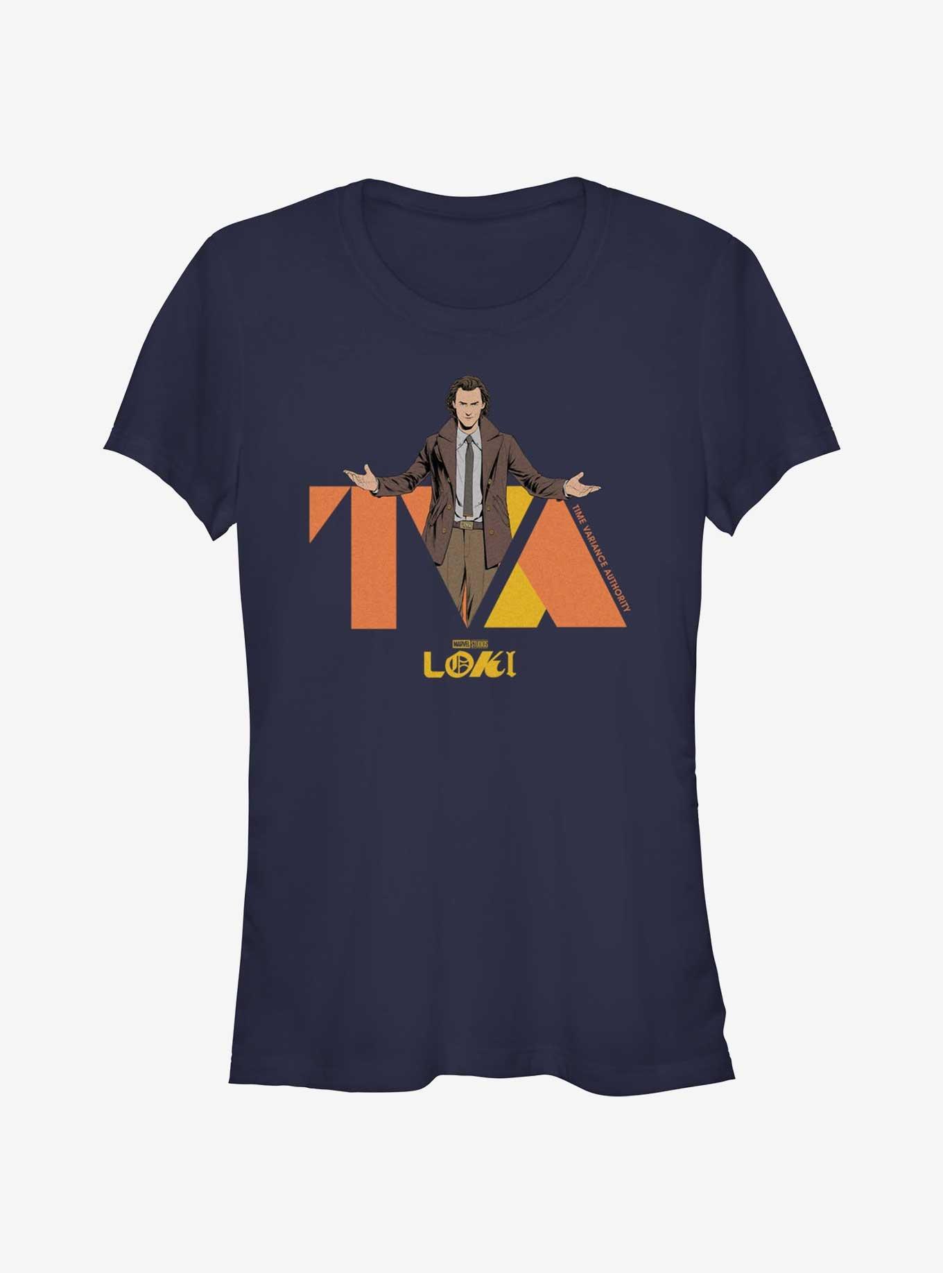 Marvel Loki TVA Loki Hero Girls T-Shirt, NAVY, hi-res