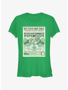Marvel Loki Bus Your Own Table Poster Girls T-Shirt, , hi-res
