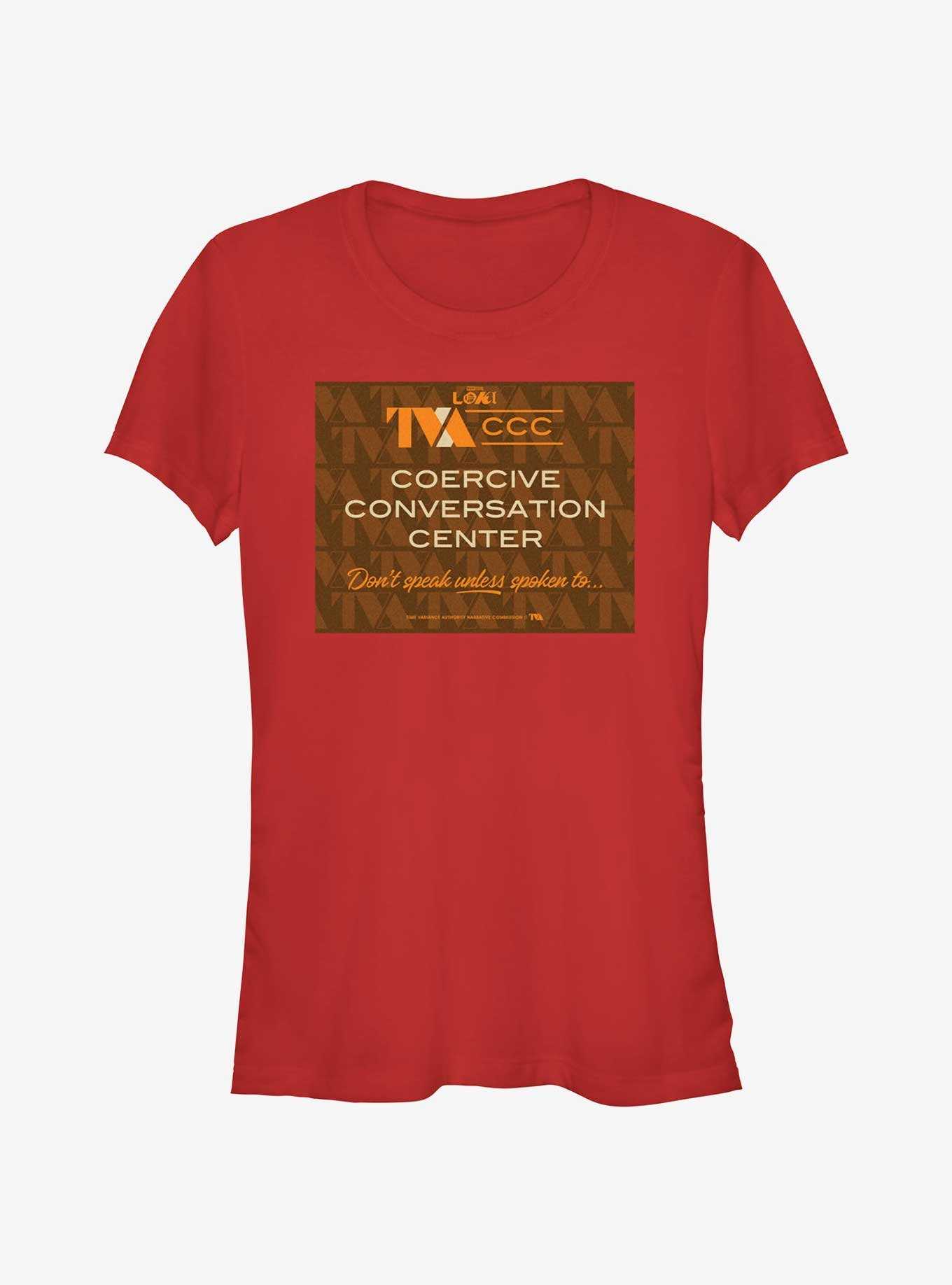 Marvel Loki Coercive Conversation Center Girls T-Shirt, , hi-res