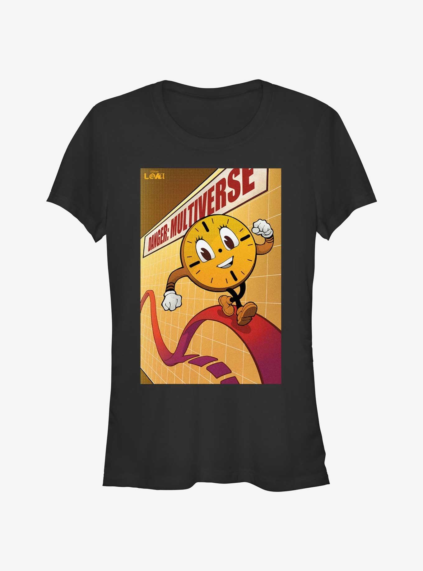 Marvel Loki Miss Minutes Multiverse Poster Girls T-Shirt, , hi-res