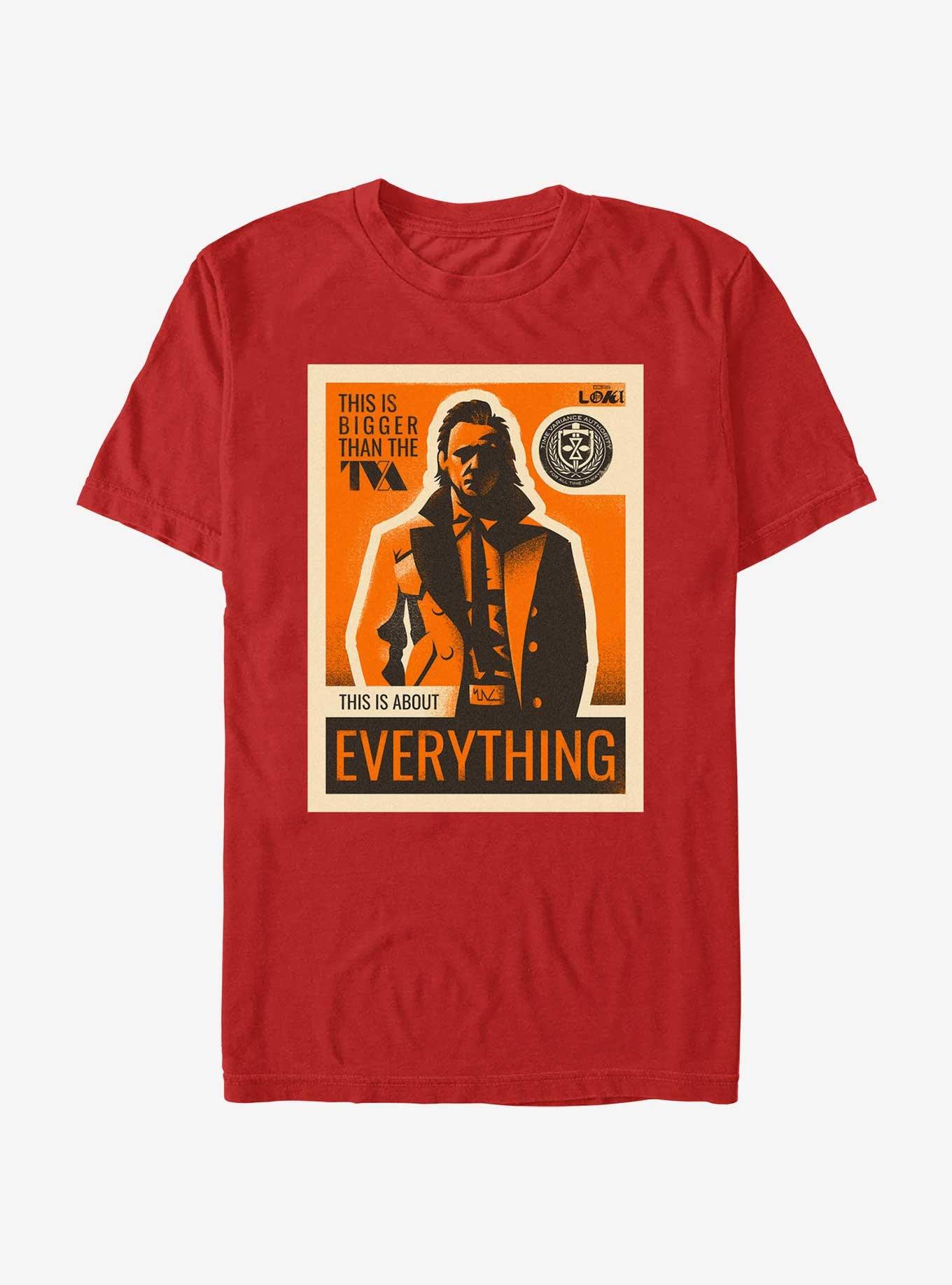 Marvel Loki This Is About Everything Poster T-Shirt