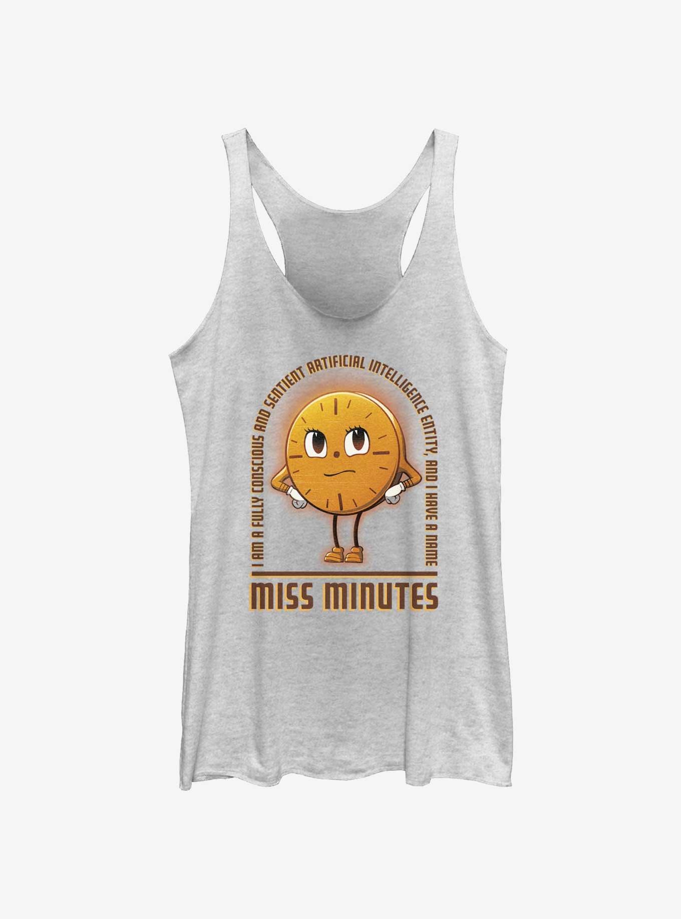 Marvel Loki Sentient AI Miss Minutes Girls Tank