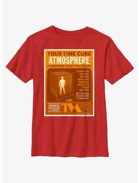 Marvel Loki Time Cube Atmosphere Infographic Poster Youth T-Shirt, , hi-res