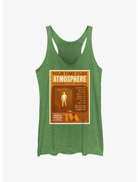 Marvel Loki Time Cube Atmosphere Infographic Poster Womens Tank Top, , hi-res