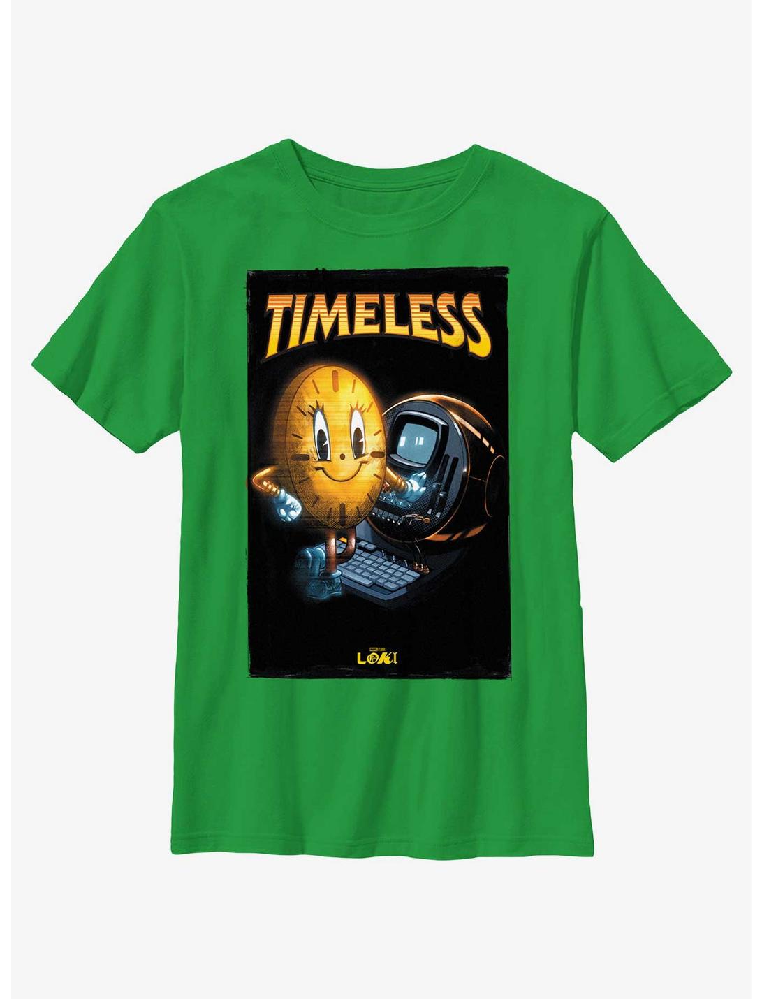 Marvel Loki Miss Minutes Timeless Poster Youth T-Shirt, KELLY, hi-res
