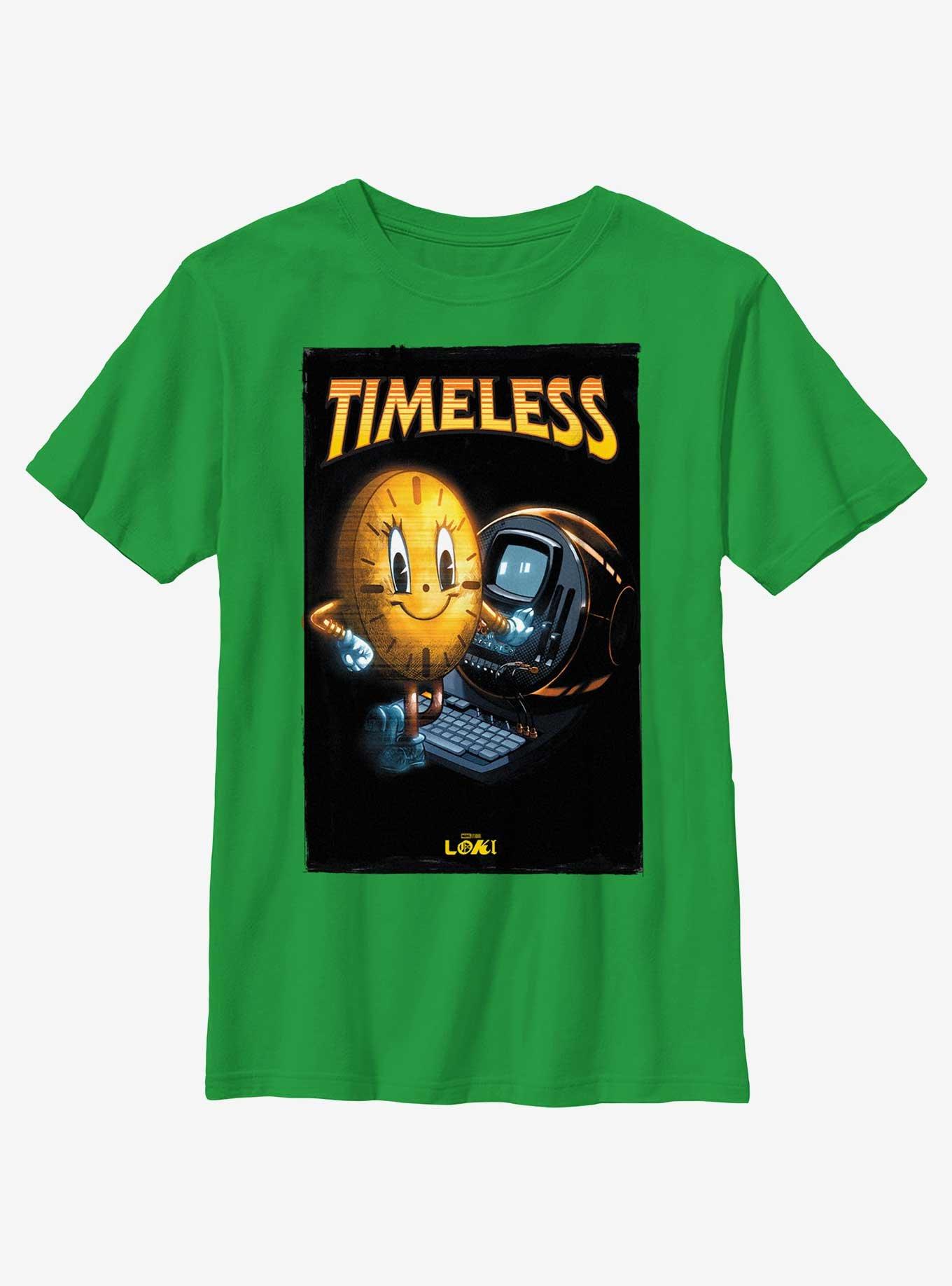Marvel Loki Miss Minutes Timeless Poster Youth T-Shirt, KELLY, hi-res