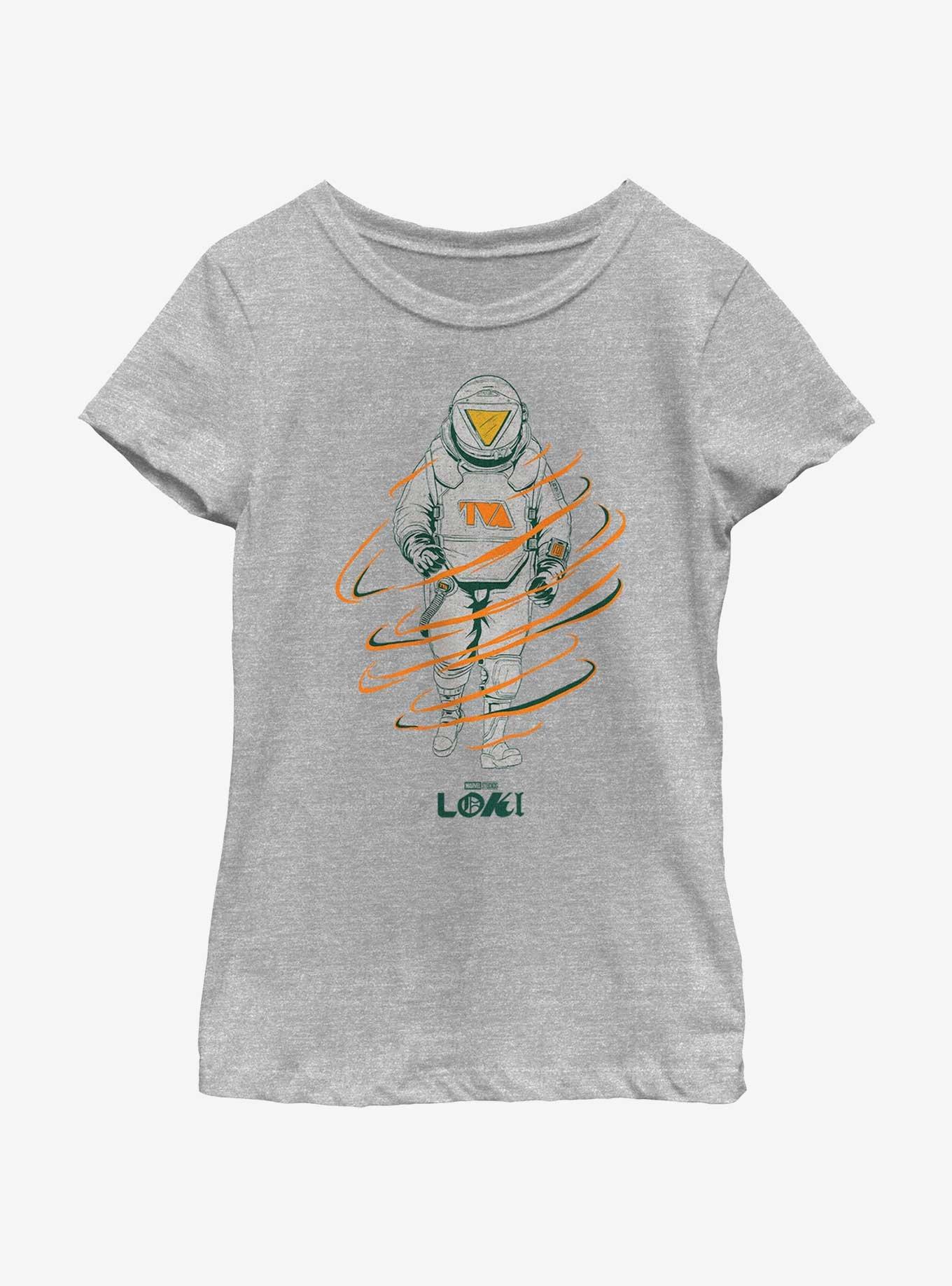 Marvel Loki TVA Astrosuit Youth Girls T-Shirt, , hi-res