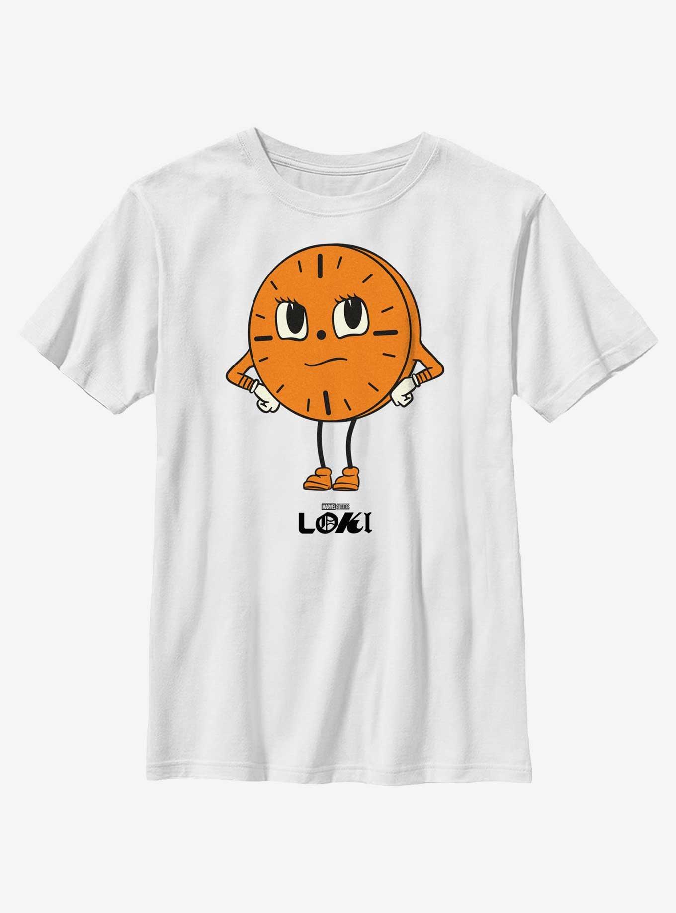 Marvel Loki Miss Minutes Pose Youth T-Shirt, WHITE, hi-res