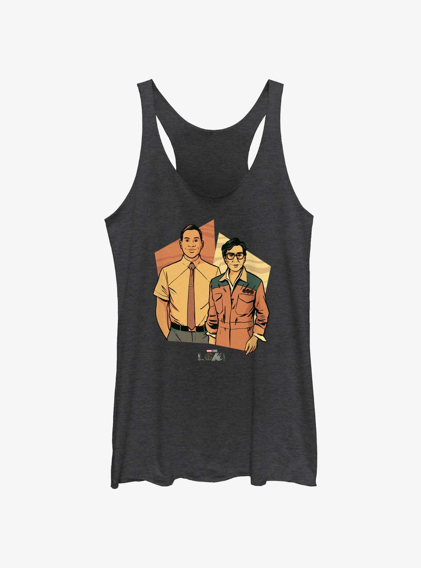 Marvel Loki Casey and TVA Archivist Womens Tank Top, , hi-res