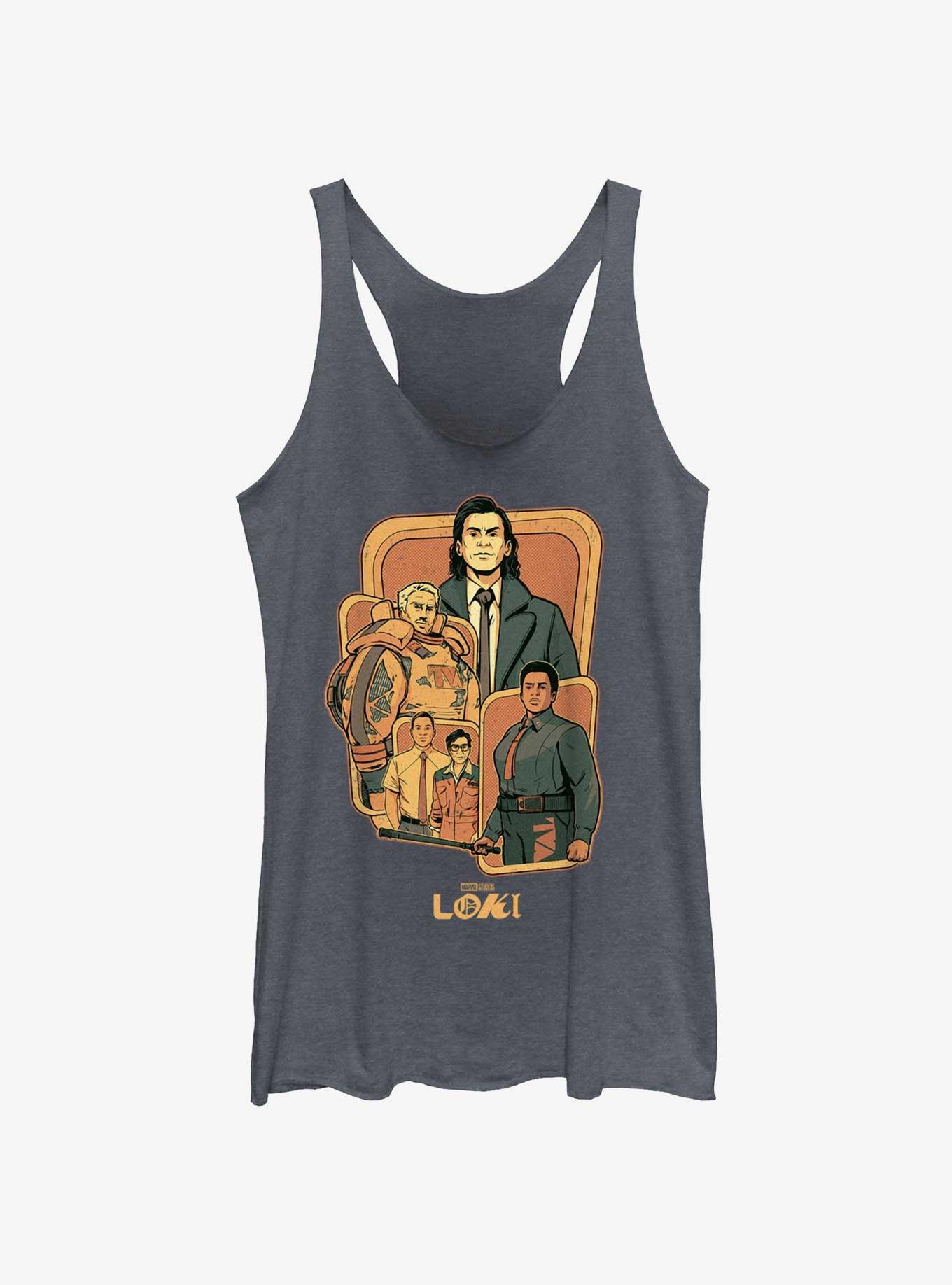 Marvel Loki TVA Group Badge Womens Tank Top, , hi-res