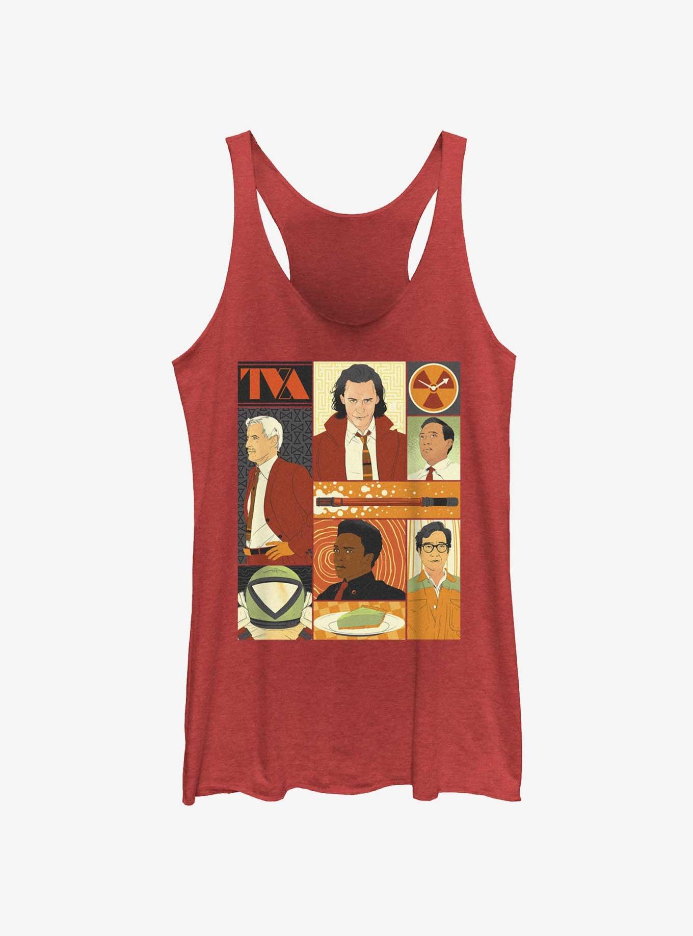 Marvel Loki TVA Character Poster Womens Tank Top, , hi-res