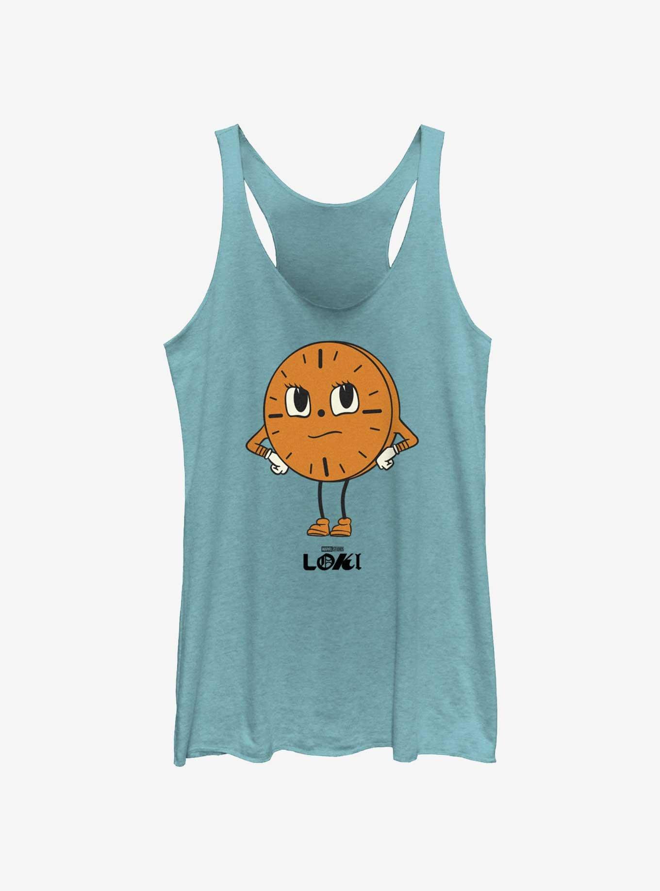 Marvel Loki Miss Minutes Pose Womens Tank Top, TAHI BLUE, hi-res