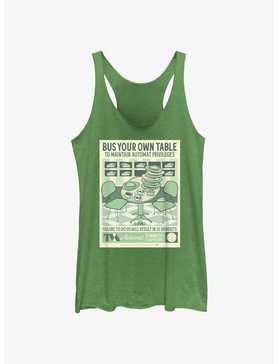 Marvel Loki Bus Your Own Table Poster Womens Tank Top, , hi-res