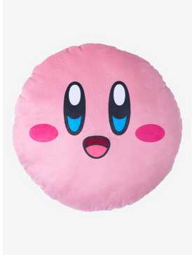 Kirby Face Round Pillow, , hi-res
