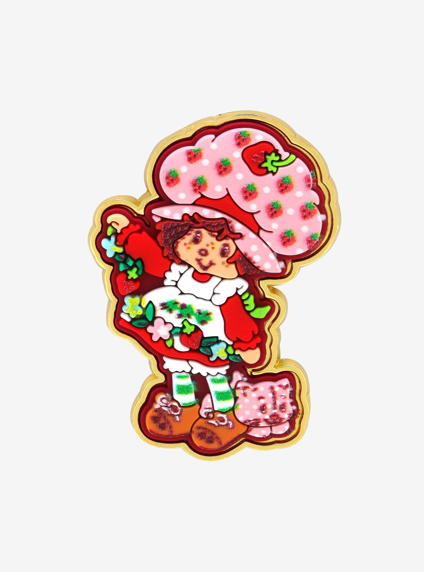 Strawberry Shortcake Strawberry Scented Enamel Pin — BoxLunch Exclusive