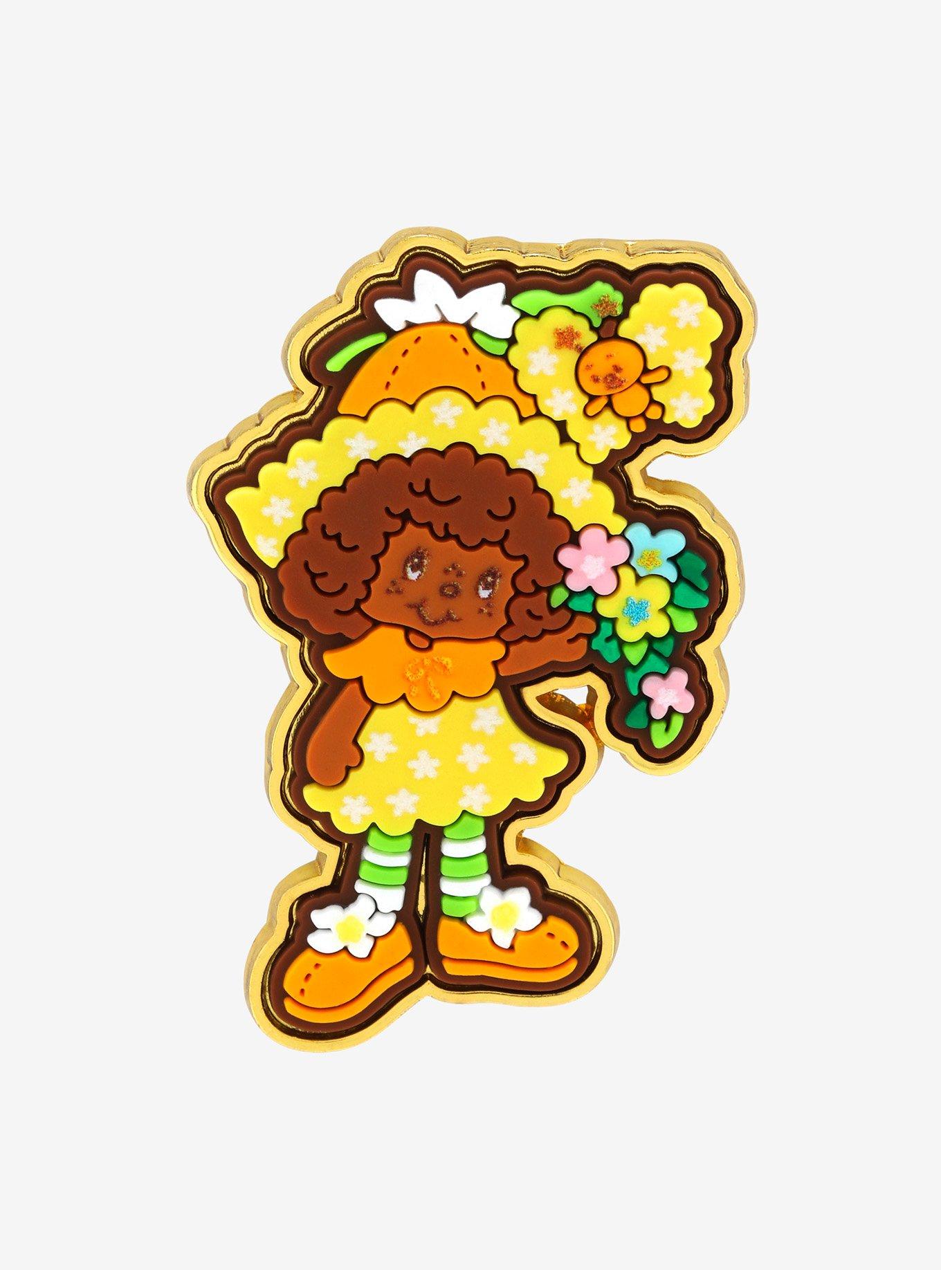 Strawberry Shortcake Orange Blossom Scented Enamel Pin &mdash; BoxLunch Exclusive, , hi-res