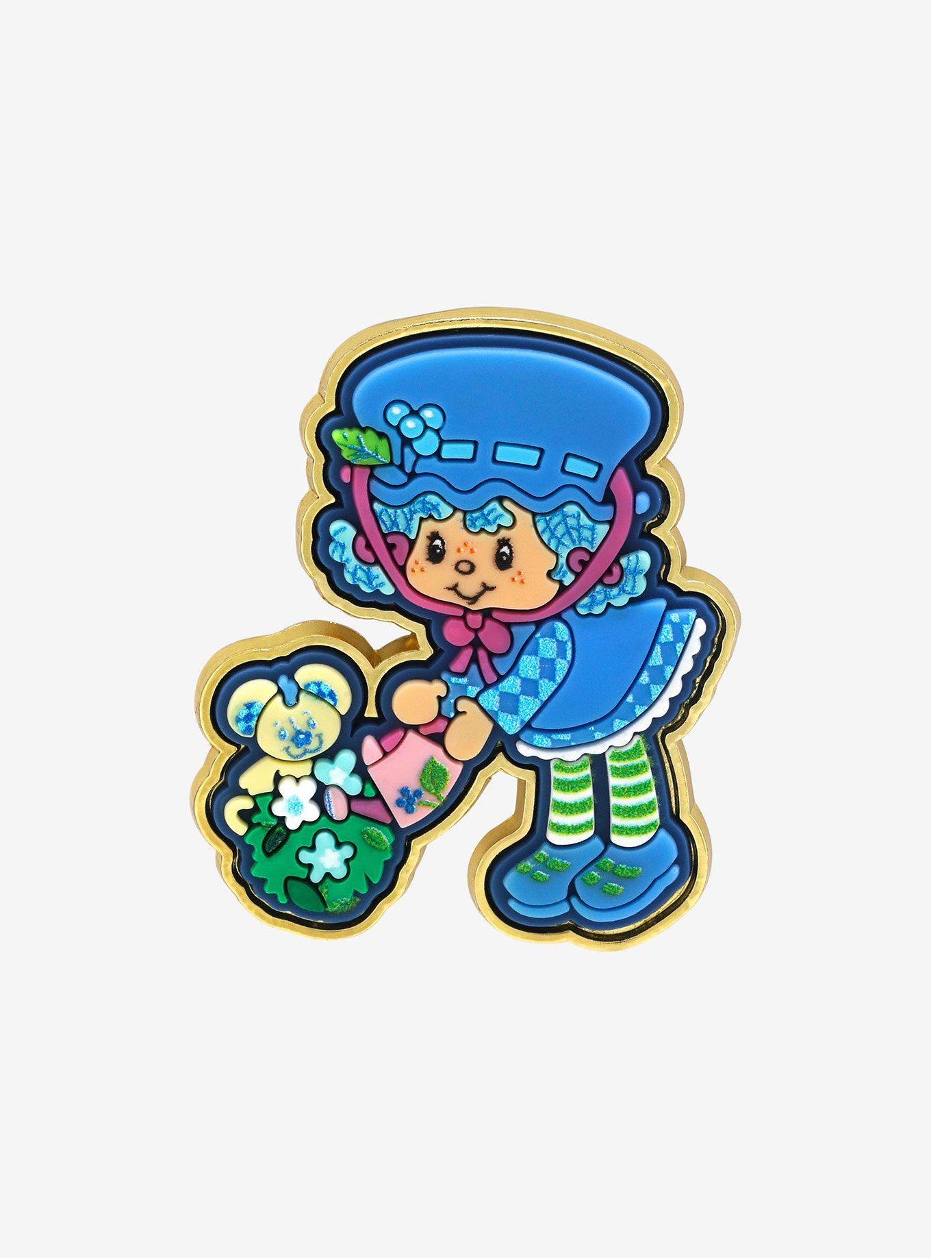 Strawberry Shortcake Blueberry Muffin Scented Enamel Pin — BoxLunch Exclusive