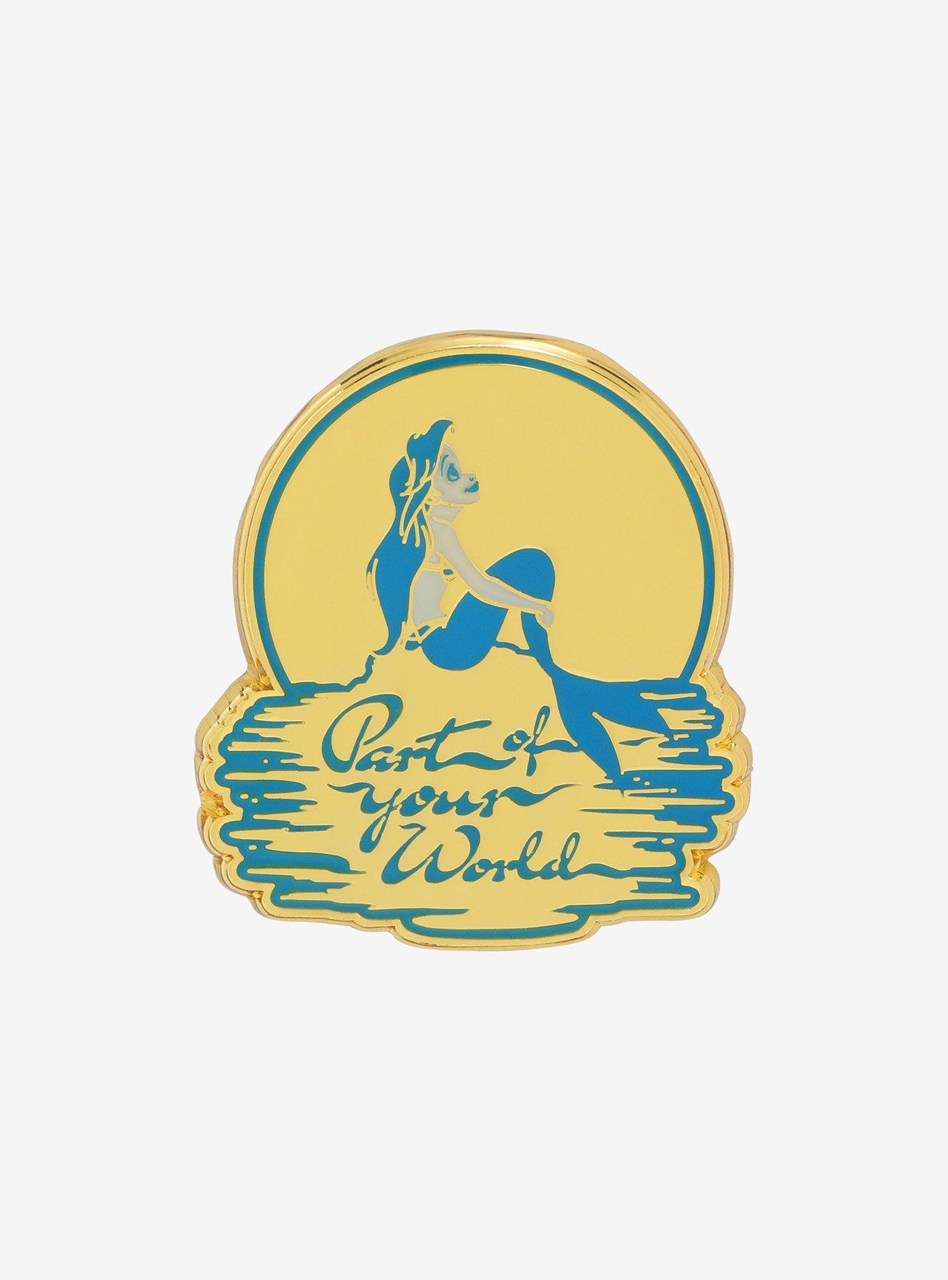 Loungefly Disney The Little Mermaid Part of Your World Song Enamel Pin - BoxLunch Exclusive, , hi-res