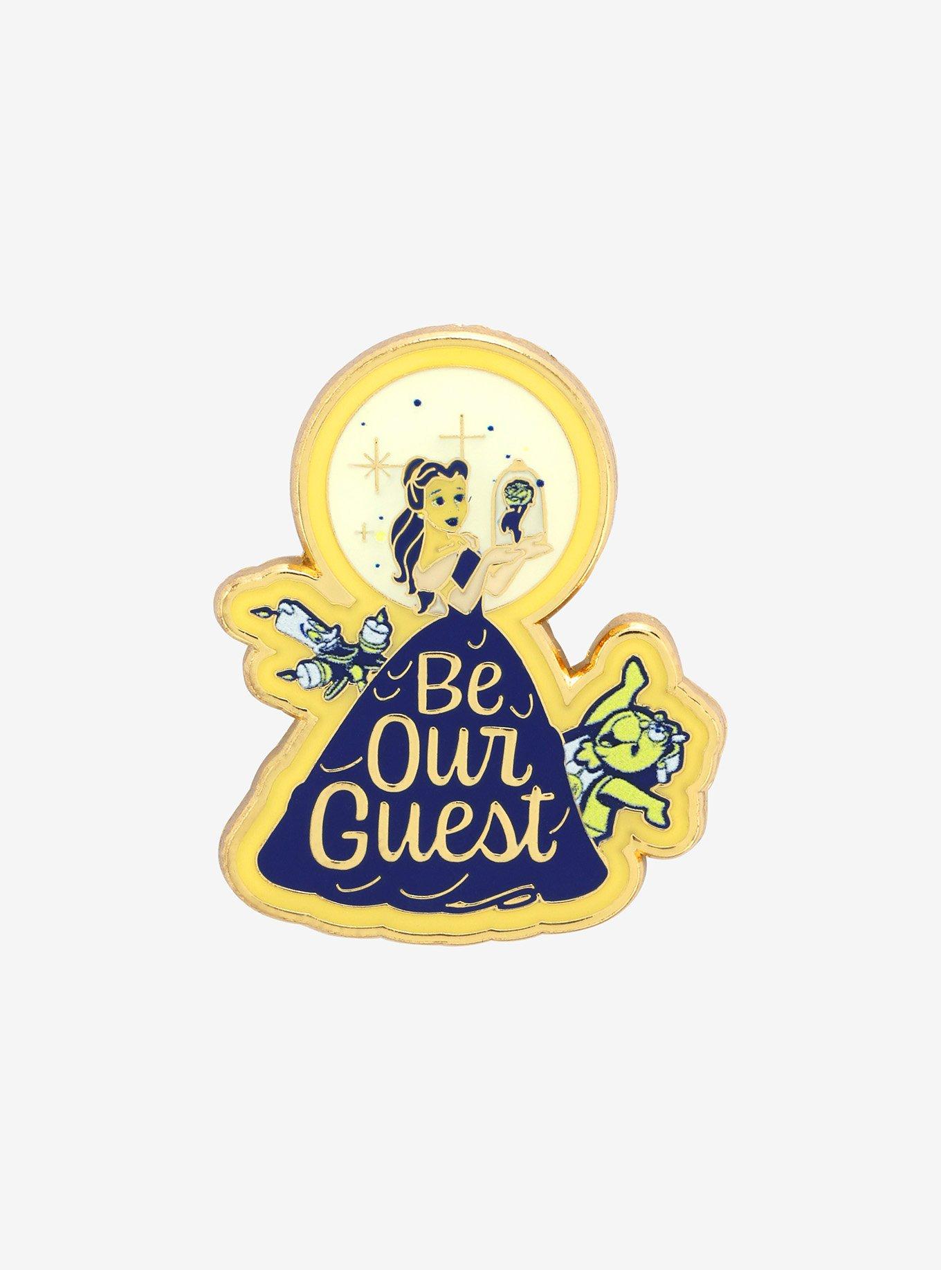 Loungefly Disney Beauty and the Beast Belle Be Our Guest Enamel Pin - BoxLunch Exclusive