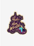 Loungefly Disney Aladdin Jasmine A Whole New World Enamel Pin - BoxLunch Exclusive, , hi-res