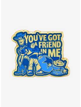 Loungefly Disney Pixar Toy Story You've Got a Friend in Me Enamel Pin - BoxLunch Exclusive, , hi-res