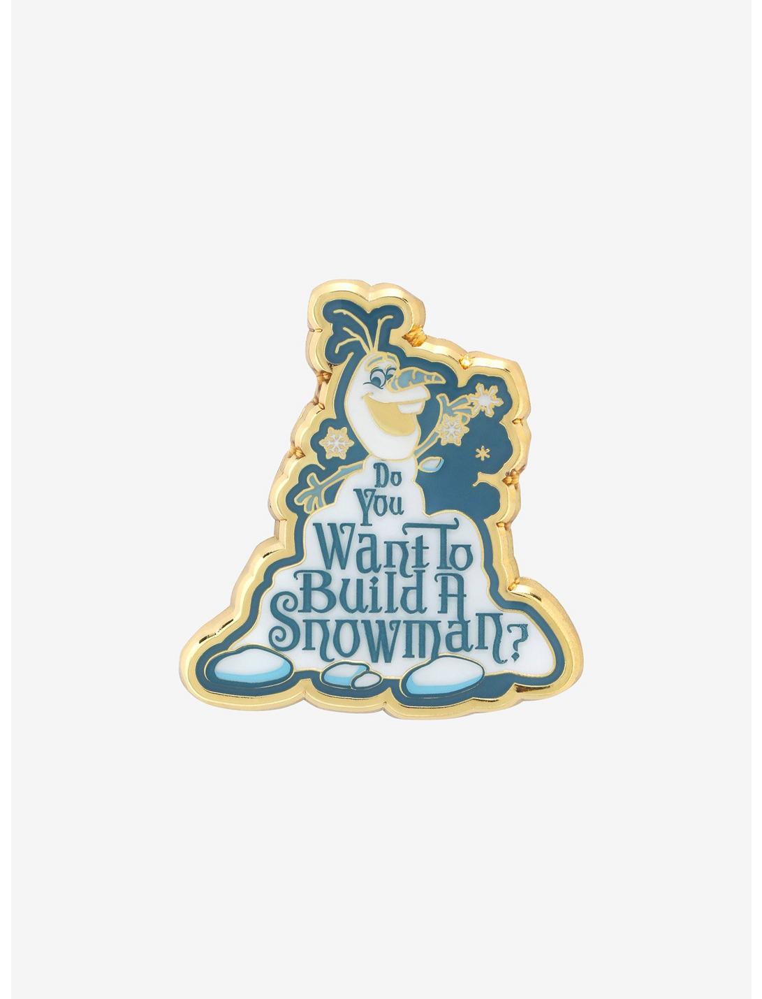 Loungefly Disney Frozen Olaf Do You Want to Build a Snowman Enamel Pin - BoxLunch Exclusive, , hi-res