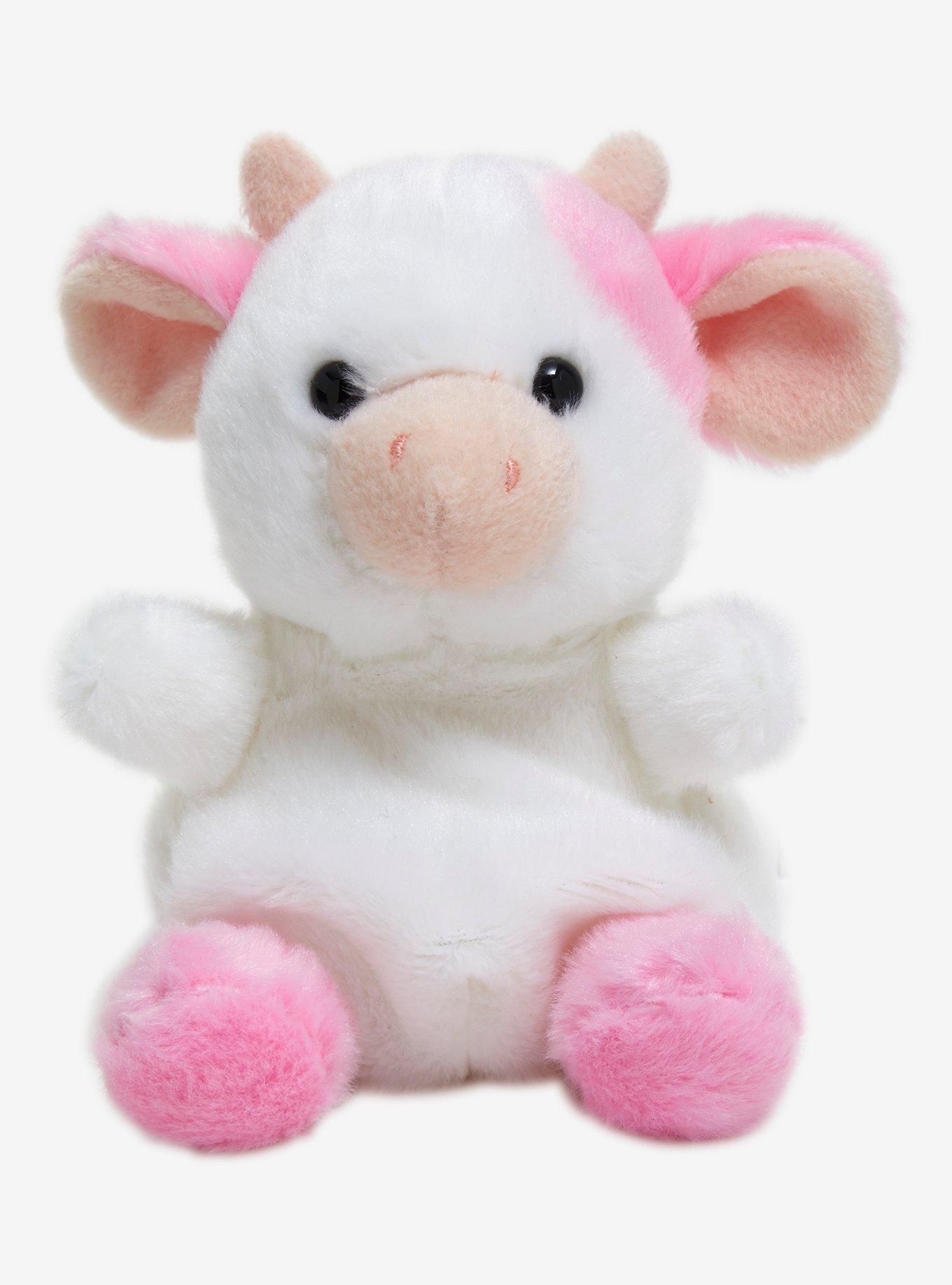 Palm Pals Strawberry Cow 5 Inch Plush, , hi-res