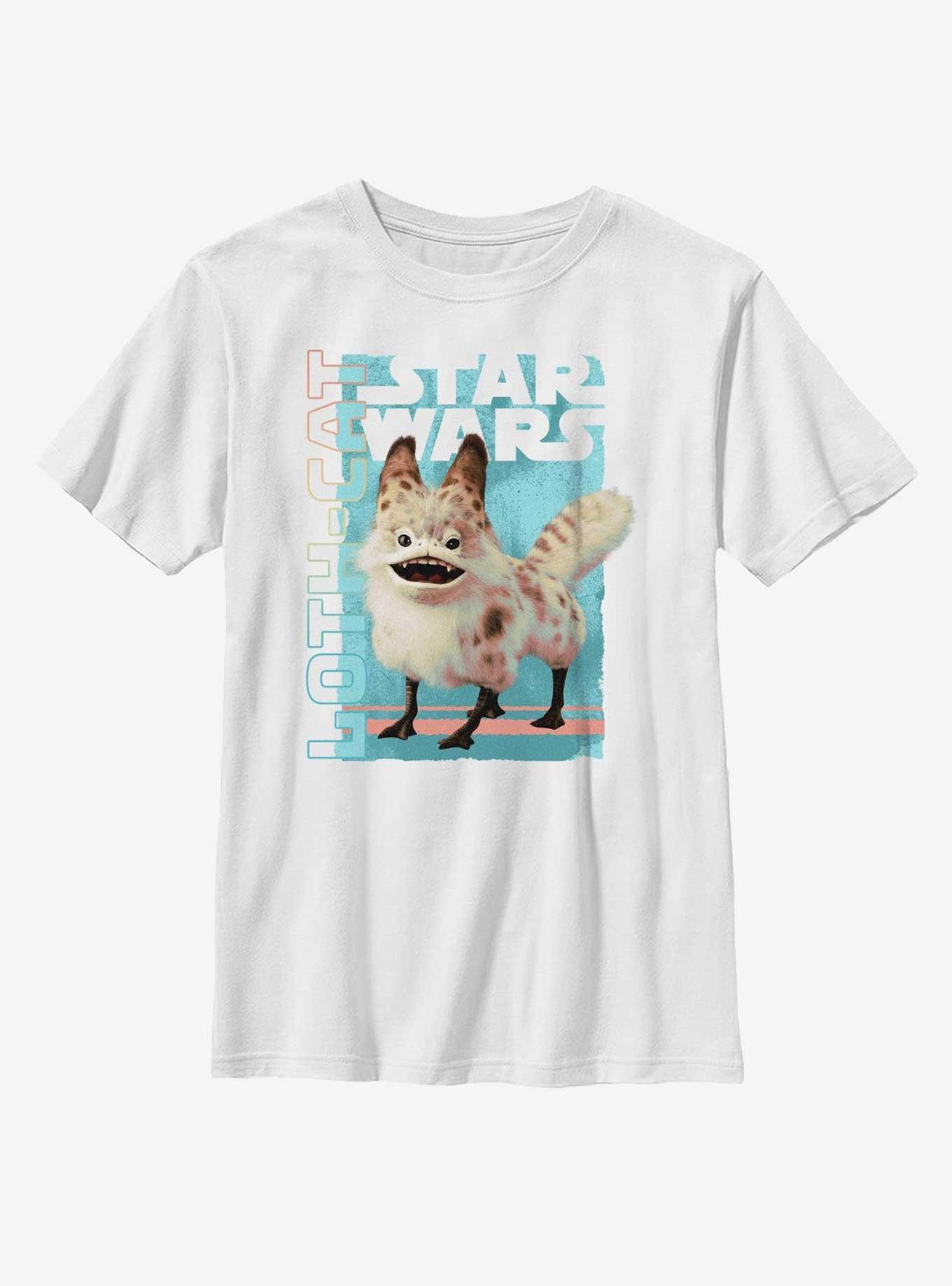 Star Wars Ahsoka Loth-Cat Portrait Youth T-Shirt, WHITE, hi-res