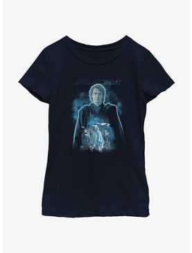 Star Wars Ahsoka Anakin Force Ghost Youth Girls T-Shirt BoxLunch Web Exclusive, , hi-res