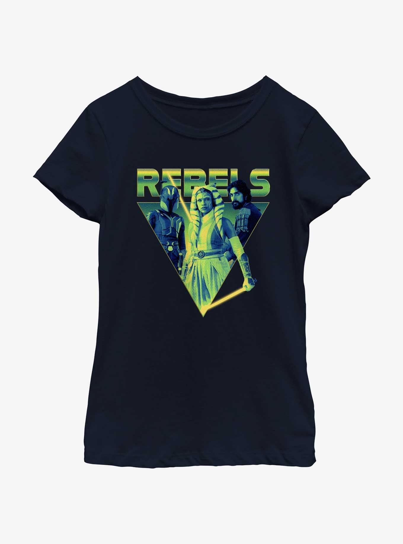 Star Wars Ahsoka Rebels Sabine Ahsoka Ezra Youth Girls T-Shirt, , hi-res