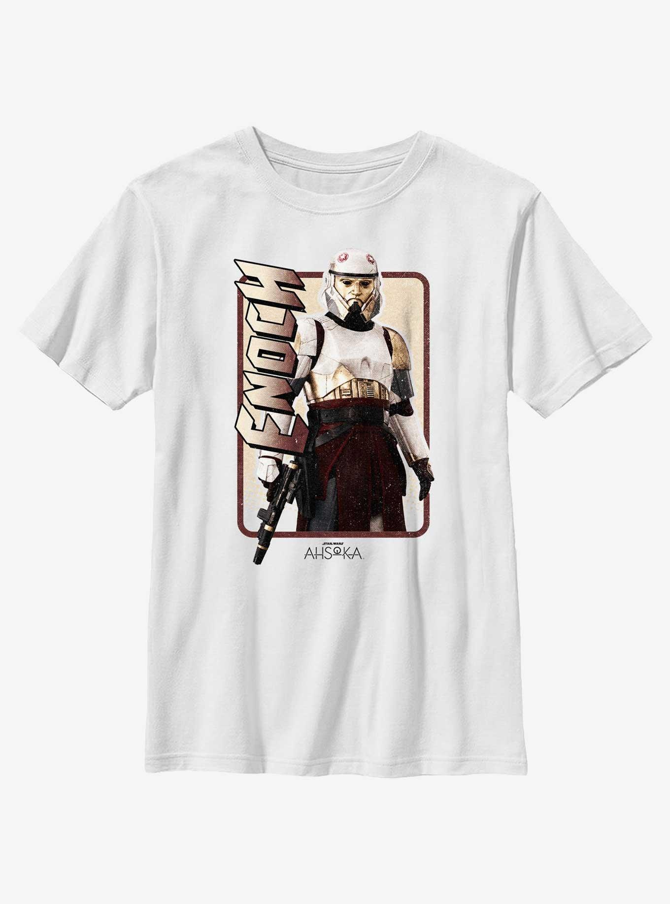 Star Wars Ahsoka Captain Enoch Youth T-Shirt, WHITE, hi-res