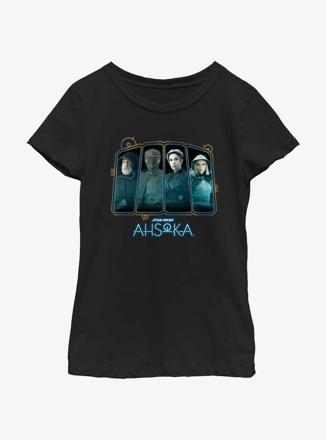 Star Wars Ahsoka Villain Panels Youth Girls T-Shirt, , hi-res