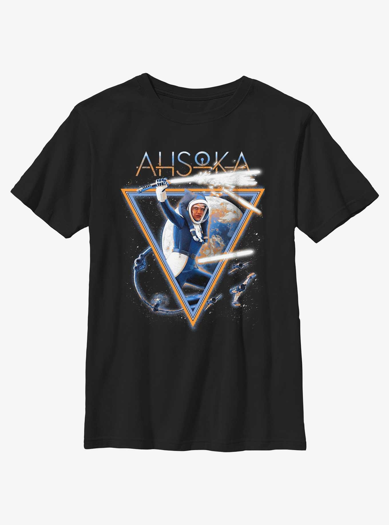 Star Wars Ahsoka In Space Youth T-Shirt BoxLunch Web Exclusive, , hi-res