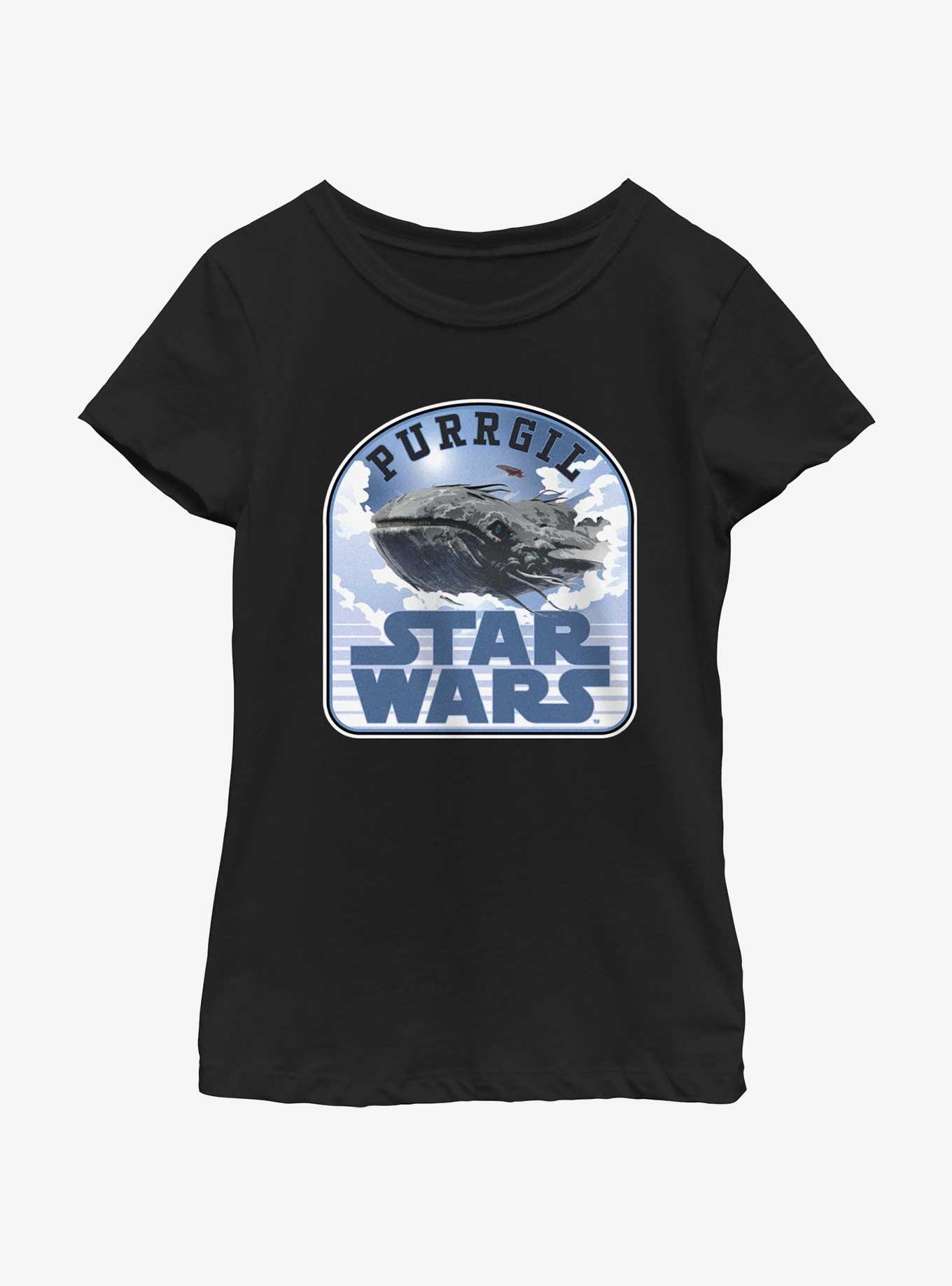 Star Wars Ahsoka Purrgil Youth Girls T-Shirt, , hi-res