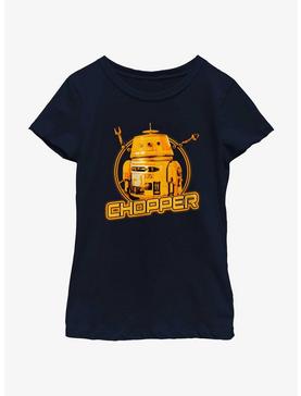 Star Wars Ahsoka Chopper Youth Girls T-Shirt, , hi-res