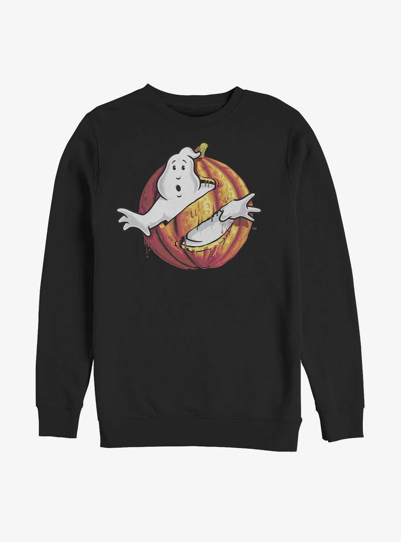 Ghostbusters Logo Pumpkin Sweatshirt, , hi-res