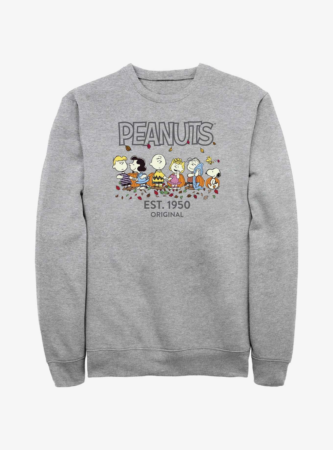 Peanuts Fall Est 1950 Sweatshirt - GREY