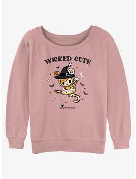 Tokidoki Wicked Cute Donutella Girls Slouchy Sweatshirt, , hi-res