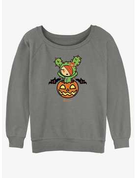 Tokidoki Sandy Pumpkin Girls Slouchy Sweatshirt, , hi-res