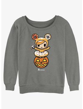Tokidoki Donutella Pumpkin Girls Slouchy Sweatshirt, , hi-res