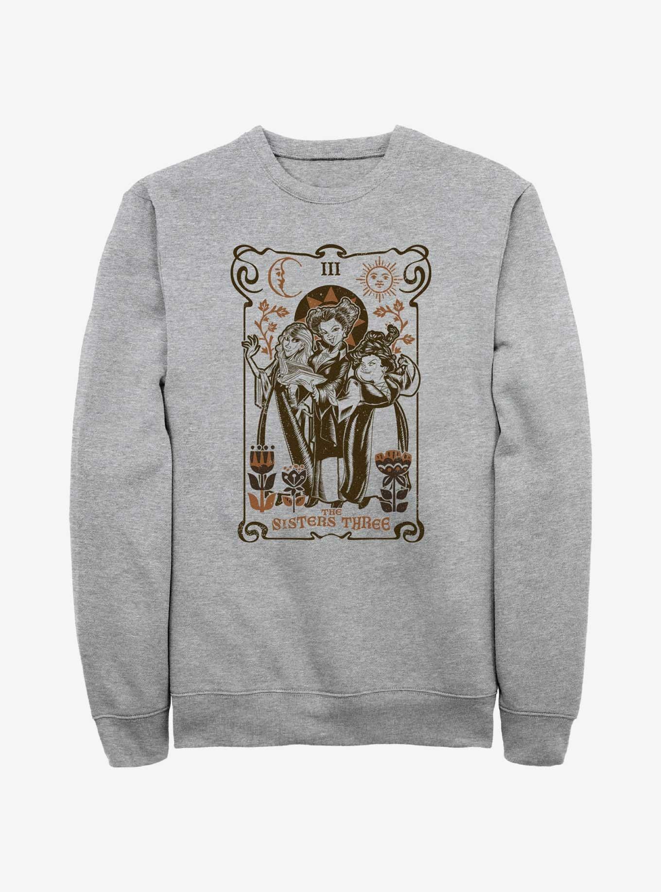 Disney Hocus Pocus 2 The Sisters Three Sweatshirt, ATH HTR, hi-res