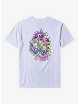 Killer Klowns From Outer Space Sketched Characters T-Shirt, , hi-res