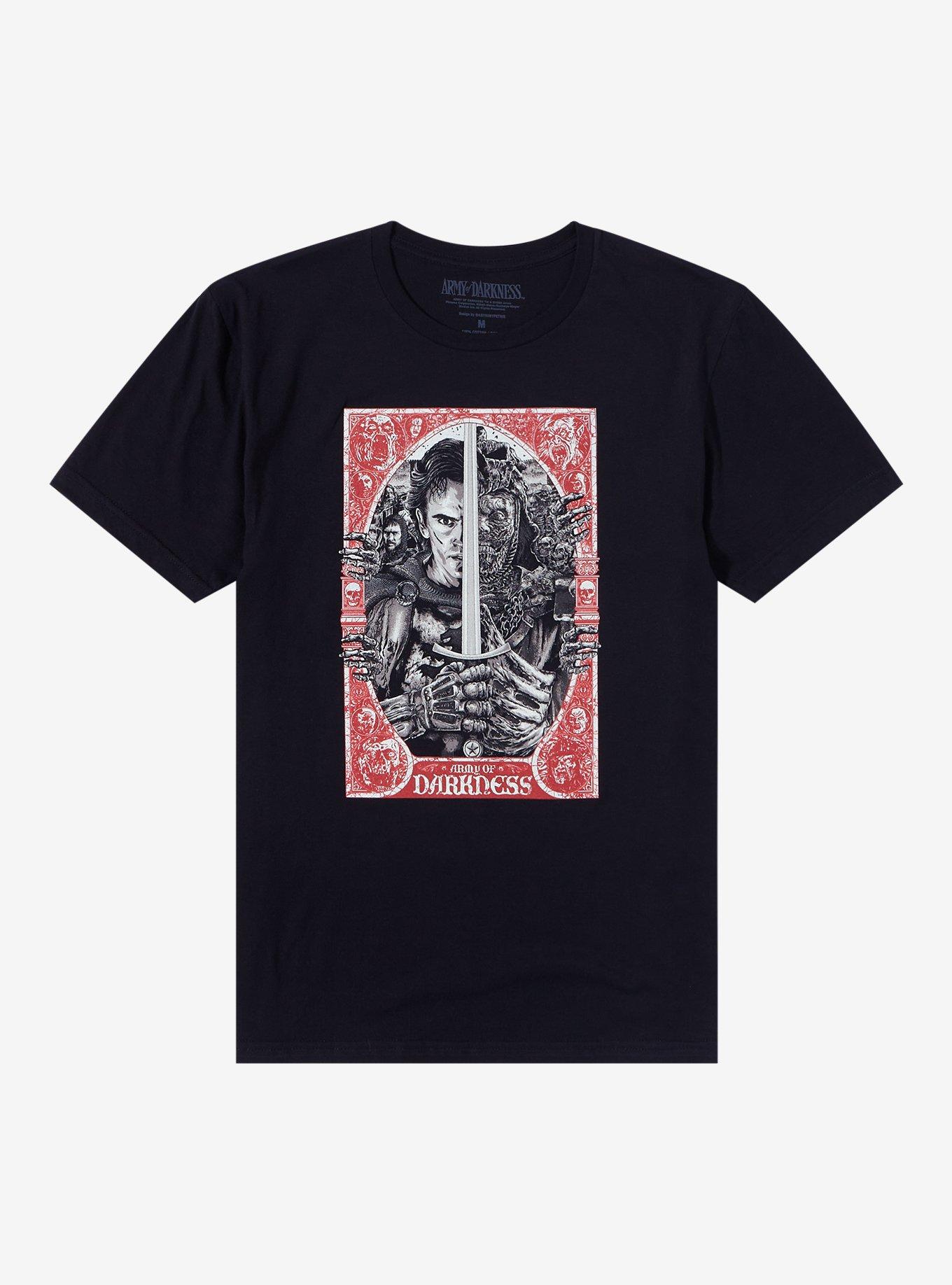 Army Of Darkness Tarot Card T-Shirt | Hot Topic