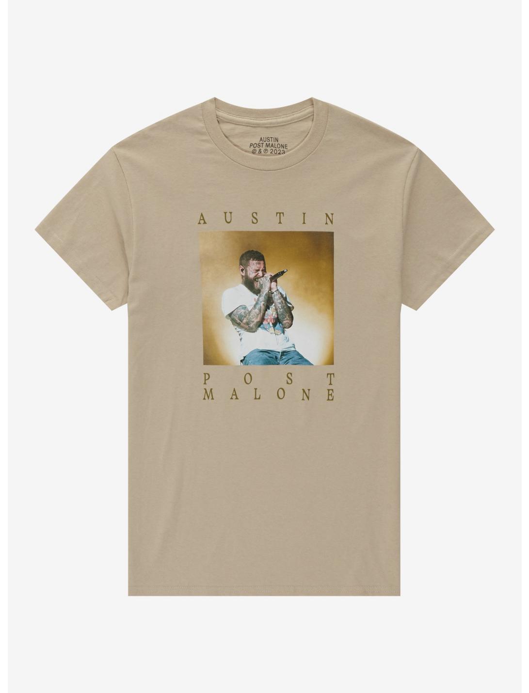 Post Malone Auston Tour Boyfriend Fit Girls T-Shirt, SAND, hi-res