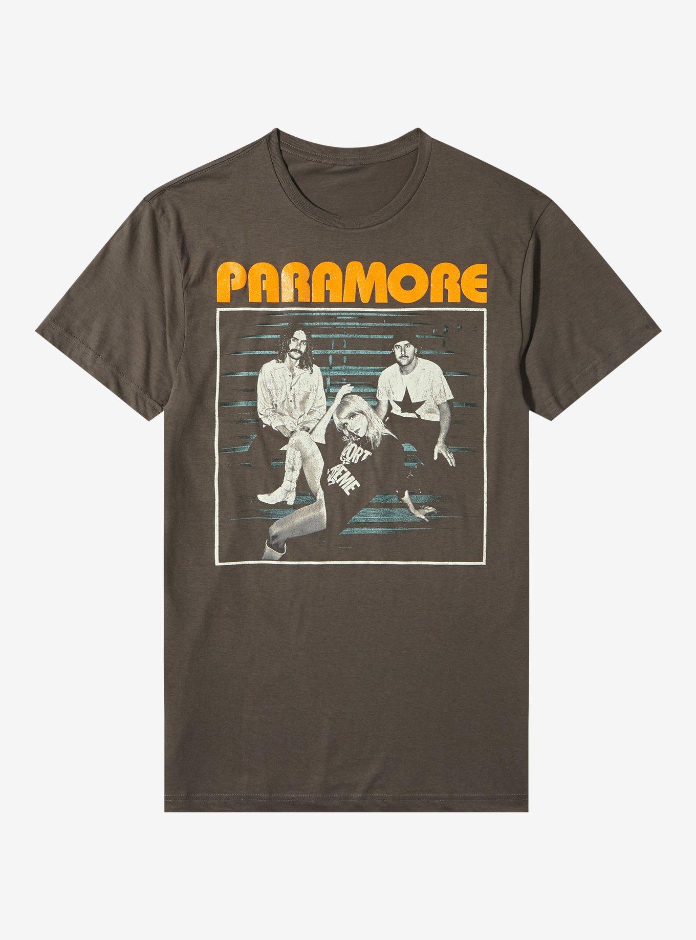 Paramore Head Bang Boyfriend Fit Girls T-Shirt