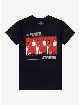 The White Stripes Self-Titled Album Art Boyfriend Fit Girls T-Shirt, , hi-res