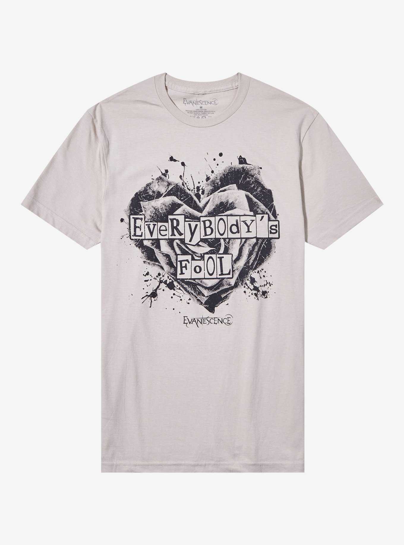 Evanescence Everybody's Fool Boyfriend Fit Girls T-Shirt, , hi-res