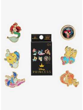 Loungefly Disney The Little Mermaid Bubbles Blind Box Pin Set, , hi-res