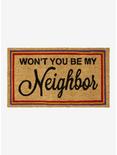 Mr. Rogers Neighborhood Be My Neighbor Doormat, , hi-res