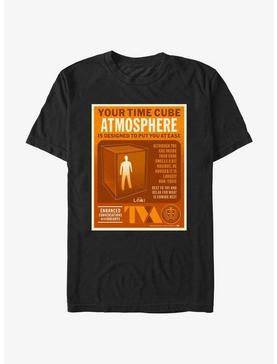 Marvel Loki Time Cube Atmosphere Infographic Poster T-Shirt, , hi-res